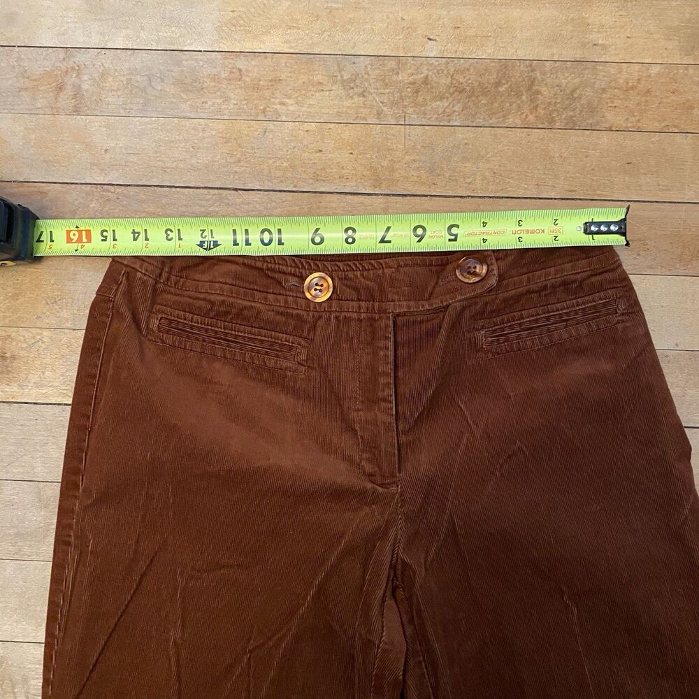 Tribal Size 4 Corduroy Jeans Stretch Brick Red - Picture 3 of 11